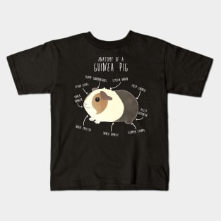 Guinea Pig Anatomy Kids T-Shirt